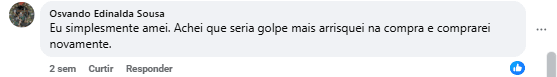 Comentário de cliente