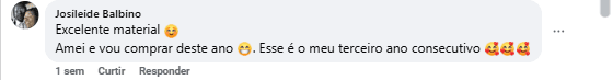Comentário de cliente