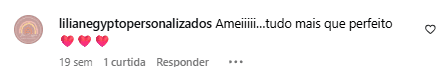 Comentário de cliente